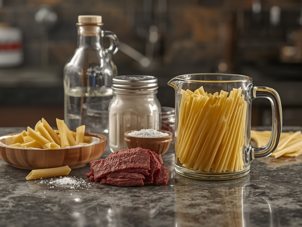 philadelphia cheesesteak pasta - Process or ingredients
