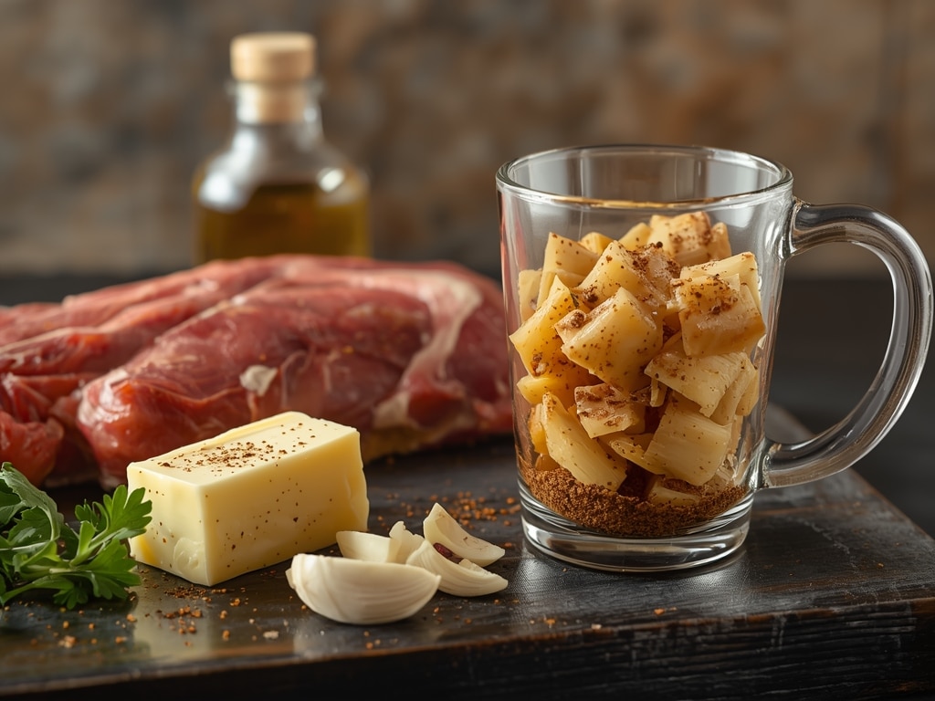 cajun steak tips cheesy rigatoni - Process or ingredients