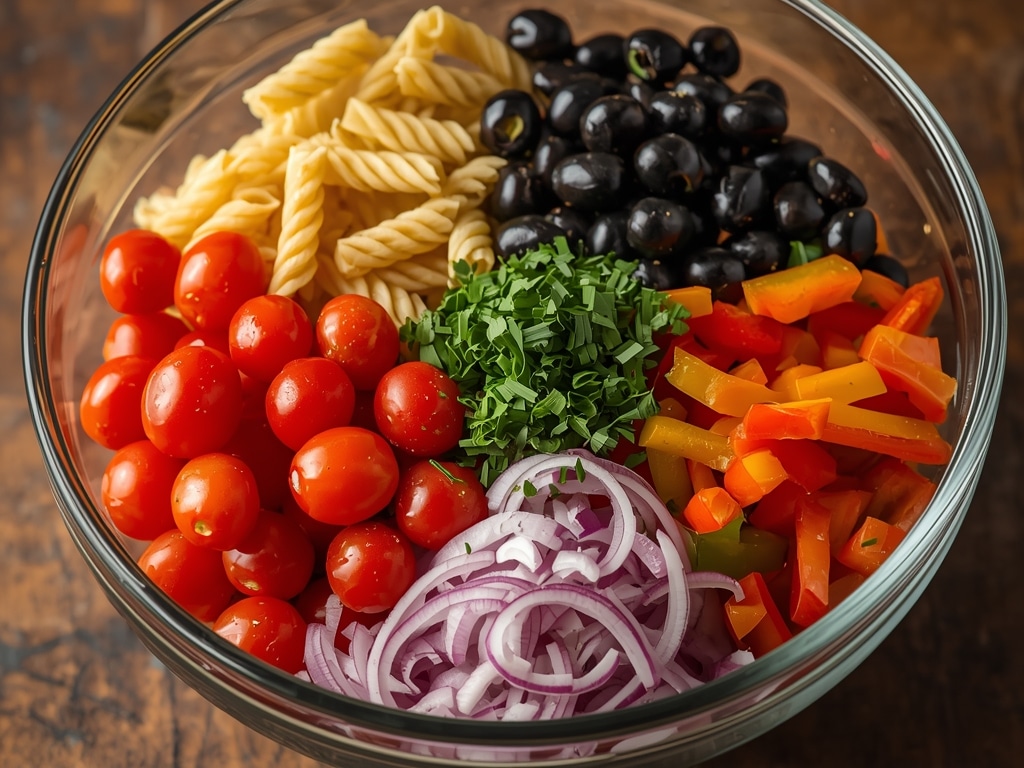 best pasta salad italian dressing - Process or ingredients