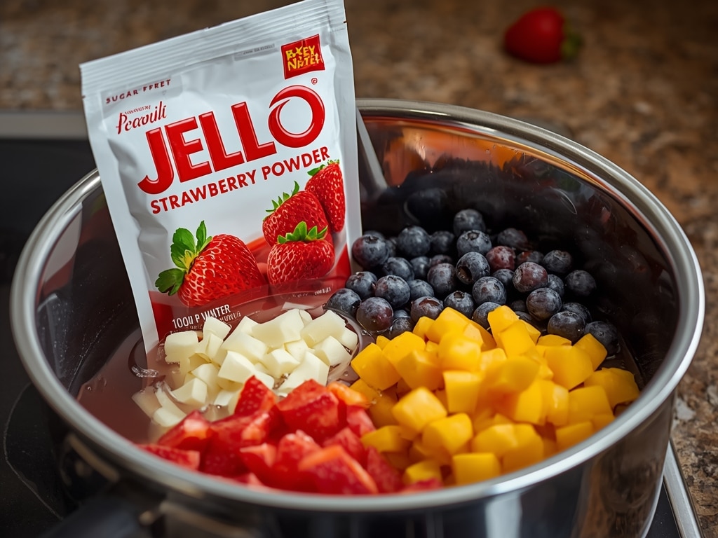 jello diet recipe for weight loss - Process or ingredients