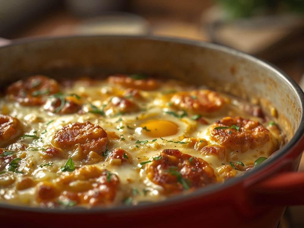 Easy Sausage and Egg Casserole: Best Breakfast Recipe Ever! - Detail or variation