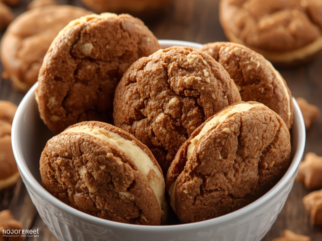 Gingerbread Cheesecake Cookies - In Bloom Bakery - Detail or variation