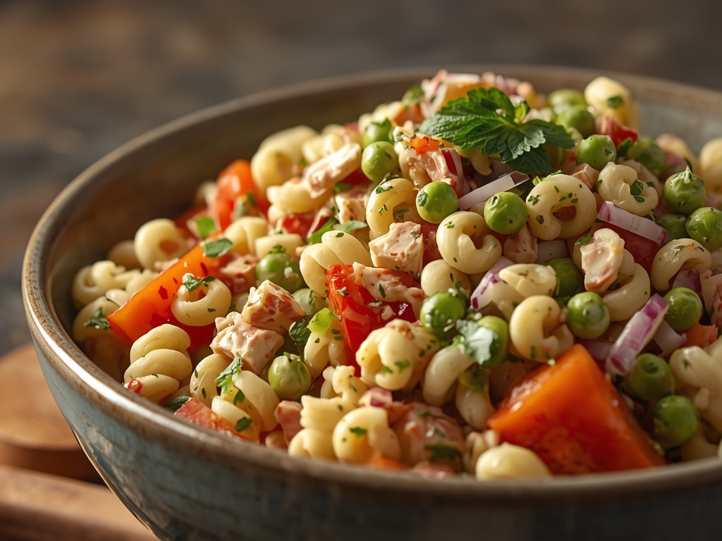 blt pasta salad - Detail or variation