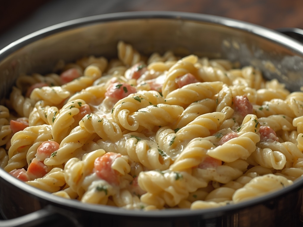 easy creamy pasta salad - Detail or variation