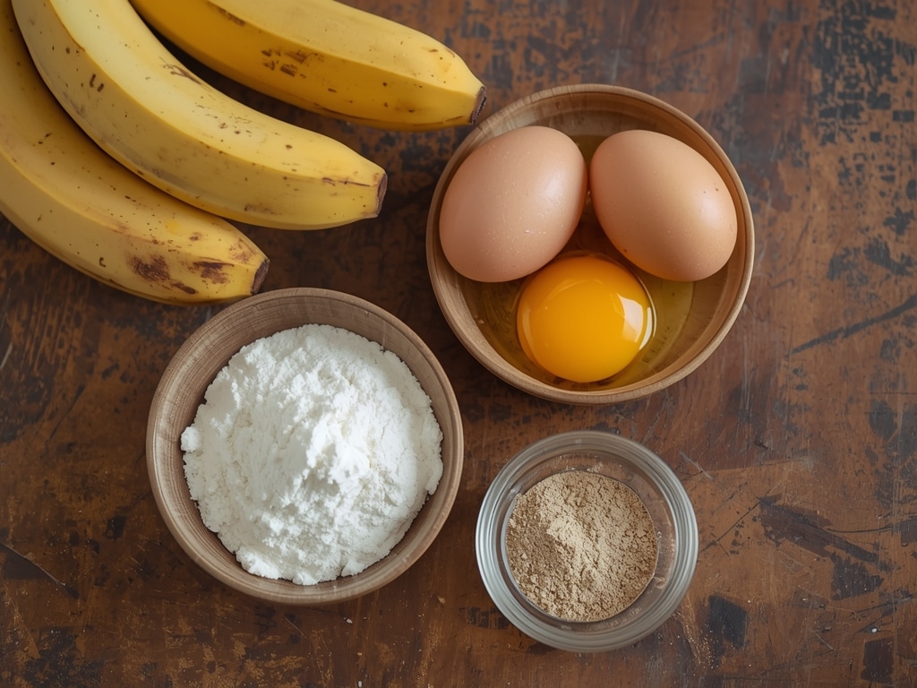 3 Ingredient Banana Pancakes: Easiest Recipe EVER! 2 3 ingredient banana pancakes - Process or ingredients