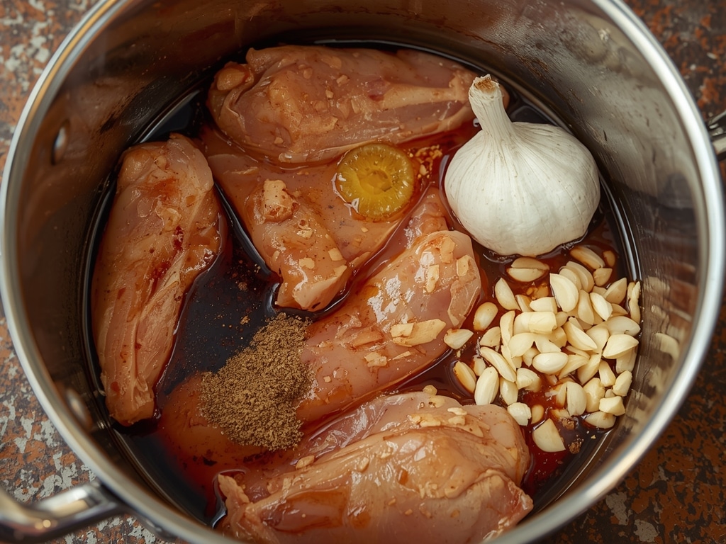 grilled chicken marinade recipe - Process or ingredients